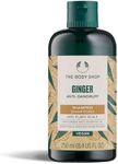 The Body Shop Ginger Anti-Dandruff Shampoo (1x 250ml), Clarifying Shampoo for Dry, Itchy and Flaky Scalp, Vegan Haircare, Suitable for Sensitive Scalps