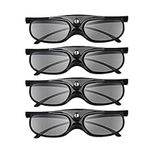 DLP 3D Glasses 4 Pack, JX30 Recharg