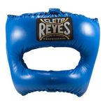 CLETO REYES Boxing Traditional Headgear for Men and Women, Protective Head Guard Face Saver, Sparring Fighting Sports, Kickboxing, MMA, Muay Thai, Electric Blue