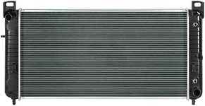 SPELAB Engine Coolant Radiator CU2423 - Compatible with Chevy Silverado, Suburban, Tahoe, Compatible with GMC Sierra, Yukon, Escalade - Automatic Transmission - TOC - No EOC - Replace# 15193108, 2423