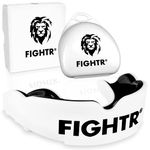 FIGHTR® Premium Mouth Guard - for Excellent Breathing & Easy to fit | Sports Mouth Guard for Boxing, MMA, Football, Lacrosse, Hockey and Other Sports | incl. hygienic Box