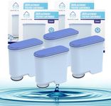 Crystal Pure Water Filter Cartridge for Philips 2200 3100 3200 4000 4300 Saeco Aqua Clean CA6903 CA6903/00 CA6903/22 Coffee Machine, 4-Pack