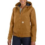 Carhartt Women's Active Jacket Wj130 (Regular and Plus Sizes), Carhartt Brown, Small