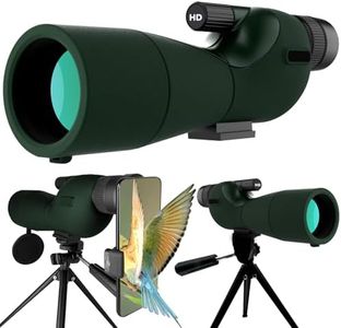 Monocular Telescope with Tripod,Bird Watching Gifts for Men and Nature Lovers - Outdoor Nature Exploration & Stargazing, Birthday Gifts for Father, Graduation Gifts for Teens
