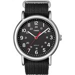 Timex Weekender Black dial with Black Strap Watch - T2N647PF