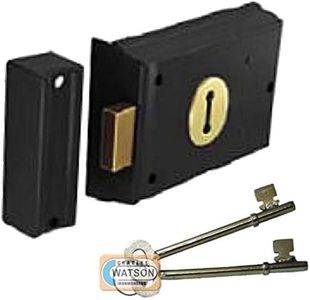 100mm Double Handed Rim Deadlock with 2 Keys