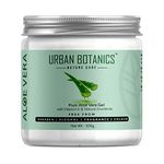 UrbanBotanics® Pure Aloe Vera Skin/Hair Gel With Vitamin E & Natural Emollients (Paraben Free), 100g