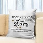 Good Friend 18x18 Pillow Cover, Thr