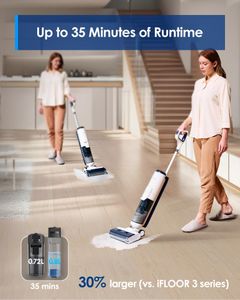 Tineco iFLOOR 5 Breeze Wet Dry Vacuum Cleaner – Cordless Floor Washer