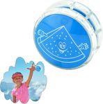 Water Melon Printed Responsive Yoyo 4cm, Stable and Sturdy with Yoyo String, Great Gift for Kids and Beginner Players to Perform, Kids Yoyo Tricks Gift (Blue)