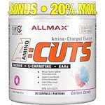 ALLMAX Nutrition ACUTS - Amino Acid Powder Supplement with Taurine, L-Carnitine, Green Coffee Bean Extract - Cotton Candy - 252 g