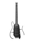 Donner HUSH X PRO Electric Guitar Kit - Smart Travel Guitar with Dozens of Preset Combinations, 7 Tone Sim Options, Black