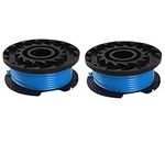 Udewo 2 PCS String Trimmer Replacement Spool Line, 0.065" Replacement Autofeed Spool Line Strimmer Replacement Reflex Wire Weed Eater Spools Cord Spool Decker Strimmer Line for AC14RL3A AC80RL3