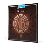 D'Addario Guitar Strings - Acoustic Guitar Strings - Nickel Bronze - For 6 String Guitar - Increased Corrosion Resistance - Full Tonal Spectrum - NB1253 - Light, 12-53