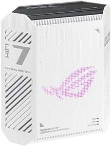 ASUS ROG Strix GS-BE7200 Dualband WiFi 7 (802.11be) Gaming Router (4096-QAM, bis zu 7,2 Gbit/s, 2 Gaming-Ports, optimierte 5-GHz-Antennen, Gaming, Smart Home Master, AiProtection & VPN-Funktionen)