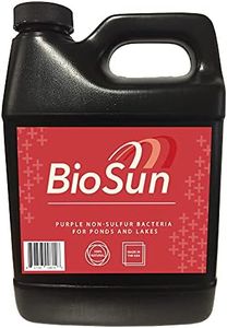 BioSun Purple Non-Sulfur Bacteria for Ponds and Lakes – Fish, Plant and Wildlife Safe Pond and lake Clarifier and Fountain Cleaner (32 oz)