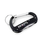 NFL New England Patriots Carabiner Multi Tool Key Chain