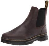 Dr. Martens Unisex-Adult Chelsea Boot, Gaucho Crazy Horse, 10 Women/9 Men