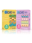 Aya Papaya Ouchie Non-Toxic Printed Bandages Double Combo (40 Pack) - Yellow & Lavender