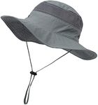 Malaxlx Baby Sun Hat Toddler Grey B