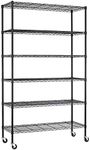 FDW 48"L×18"W×82"H Wire Shelving Un