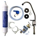 Undersink Drinking Water Tap Filter Kit System Including Faucet and Accessories