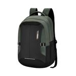 Safari Spade 34L Formal Laptop Backpack Bag for Men & Women, Ideal for Office Use/School/College Boys & Girls, 3 Compartments, Rain Cover, Antitheft pocket, Trolley Sleeve & Organizer, Color Olive