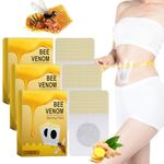 21PCS Bee Venom Patches Slimming Patches Bee Venom Lymphatic Drainage Patches for Women & Men (3 PACKS*7PCS)