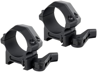 ohhunt Quick Detach Scope Rings 30mm Low | Medium | High Profile QD Scope Rings 7075 Series Aluminum (Low Profile)