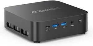 ACEMAGICIAN AMD Mini PC Ryzen 5 7430U, Mini Gaming PC 16GB DDR4 512GB SSD, Mini Computers Micro Desktop PC Support 4K Triple Display/WiFi6/BT5.2 for Gaming/Office/Home