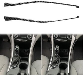 GDFJGD Center Console Side Trim for Hyundai Sonata YF Accessories Black