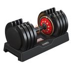 SogesPower Adjustable Dumbbell 5 in1 Free Weight Single Dumbbells 25/55LB Dumbbell with Anti-Slip Metal Handle for Home Gym Equipment Suitable Men&Women