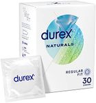 Durex Naturals, Regular Fit, 30 Con