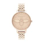 Olivia burton Glitter Dial Analog Rose Gold Women's Watch-OB16GD46