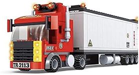 General Jim's Big Rig Semi Truck Building Kit and Engineering Toy for Kids - Gifts for Boys