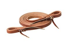 Weaver Leather Heavy Harness Roper Rein, Canyon Rose, 5/8" x 7'