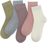 SERISIMPLE Women Thin Bamboo Socks 