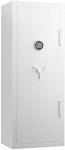 Fireproof Gun Safe for Rifles and Pistols – 10 Cu Ft Steel Cabinet White