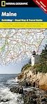 Maine Map (National Geographic Guid