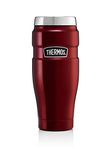 Thermos Stainless Steel King Travel Tumbler, Red, 470 ml