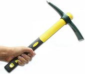 JR Joyreap Mattock Outdoor Camping Mountain Fibreglass Handle Mini Pickaxe Garden Farm Tool