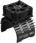 ARRAROWN RC Cooling Fans 28000rpm 30mm Motor Fan with Metal Heatsink 3650 3660 540 550 Brushless Motor Replacement Parts for 1/10 RC Car Diameter 36-38mm Brushless Motor