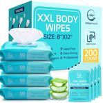 Body Wipes for Adults - XL Wet Wipe