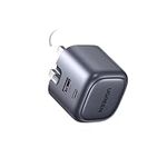 UGREEN USB C Charger PD 35W USB C Plug Nexode 2-Port Compact Fast Charger Plug Foldable GaN Charger Compatible with iPhone 17/16/15/14/13/12, Galaxy S10-S25 Series, Pixel 9/8/7/6