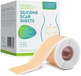 Silicone Scar Sheets - (1.6”x 60”) Professional Scar Removal Sheets for C-Section, Burn, Acne - Soft Silicone Gel Scar Tape