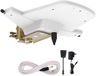 Outdoor Digital TV Antenna Amplified Aerial booster DAB+ UHF/VHF Caravan RV Boat