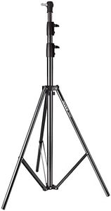 Godox Aluminum Photography Light Tripod Stand for Studio Photographic Lighting, Softboxes, Umbrellas, Backgrounds - 240CM, 94 Inches