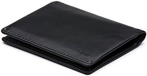 Bellroy Slim Sleeve, Slim Leather Wallet (Max. 12 Cards and Bills) - Black