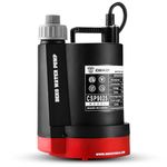 DEKOPRO Submersible Water Pump 1/4 HP 1850GPH Thermoplastic Utility Pump Portable Electric Water Removal Pump for Swimming Pool Garden Tub Pond with 10-Foot Cord