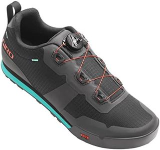 Giro Unisex's Tracker Mountain Biking Shoe, Black Spark, 8 UK Narrow